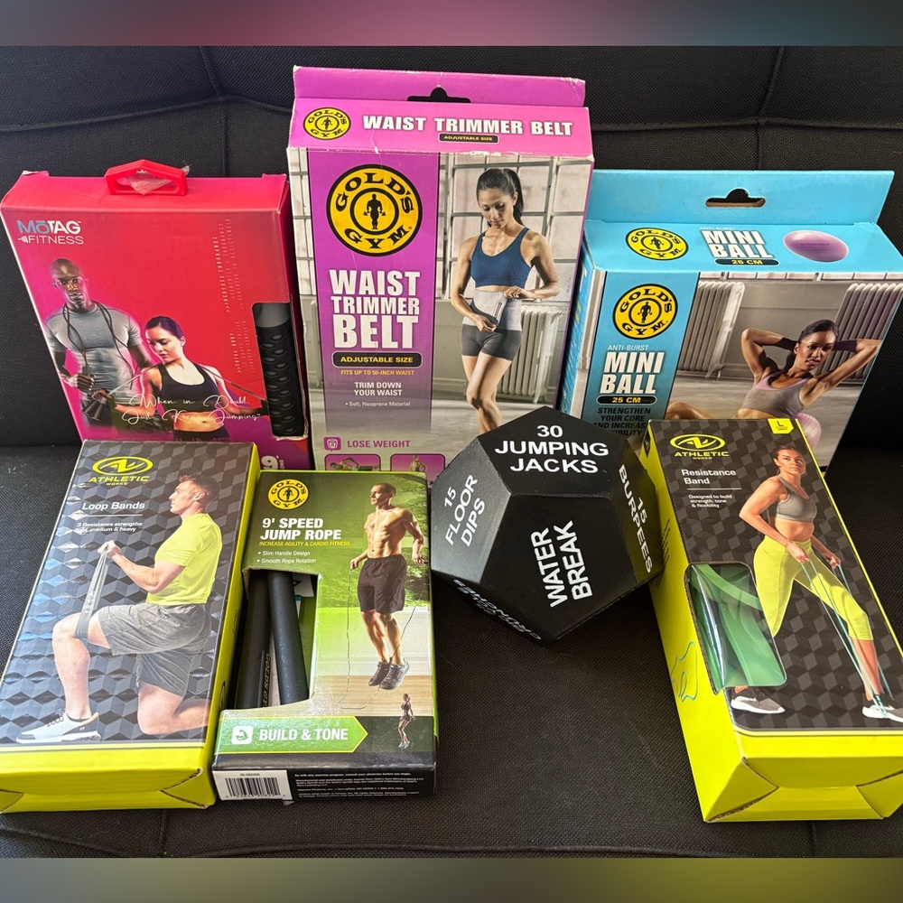 Gold’s Gym Fitness 7pc Accessories